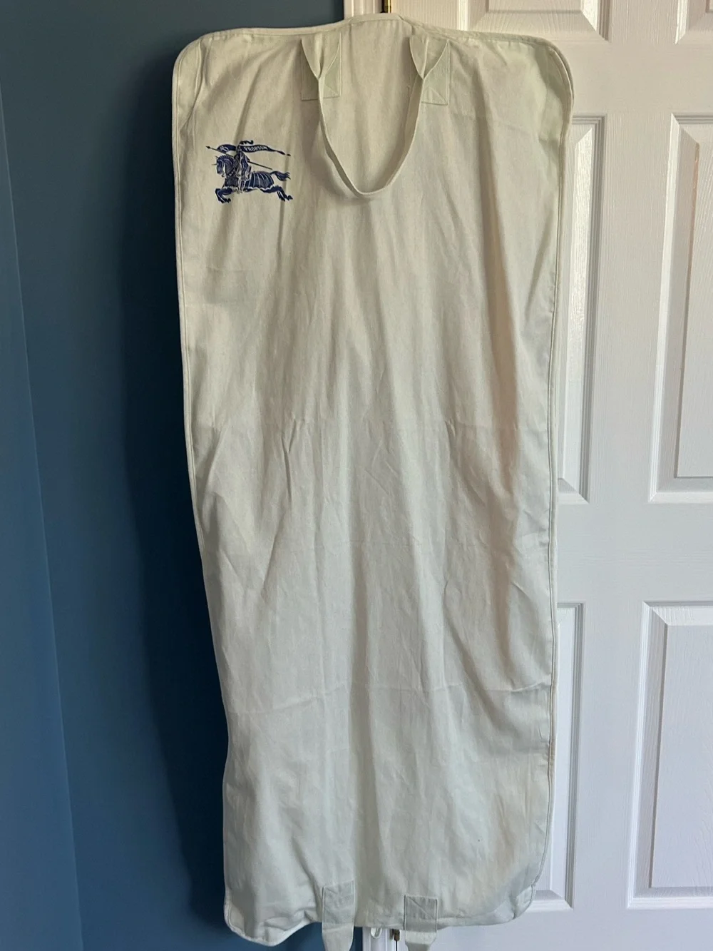 NWT Burberry Navy Kensington Long Trench Coat - Picture 11 of 11